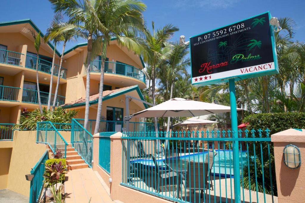 Karana Palms Resort Gold Coast Eksteriør bilde